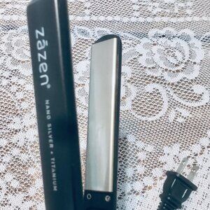 Like new Zazen Titanium and Nano Silver Digital Professional Flat Iron